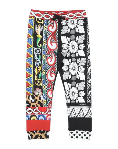 Dolce & Gabbana Toddler Girl Pants Black Size 5 Cotton In Black