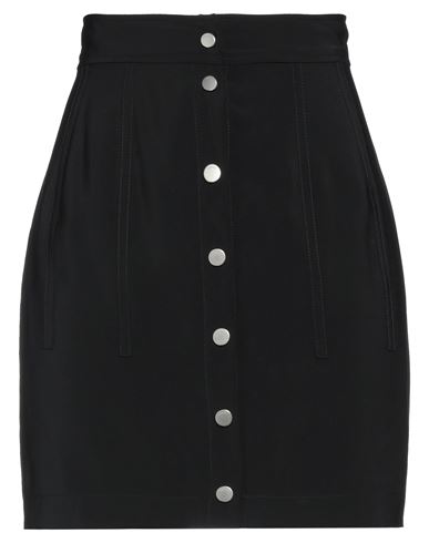 Ba&sh Ba & Sh Woman Mini Skirt Black Size 0 Viscose, Polyester
