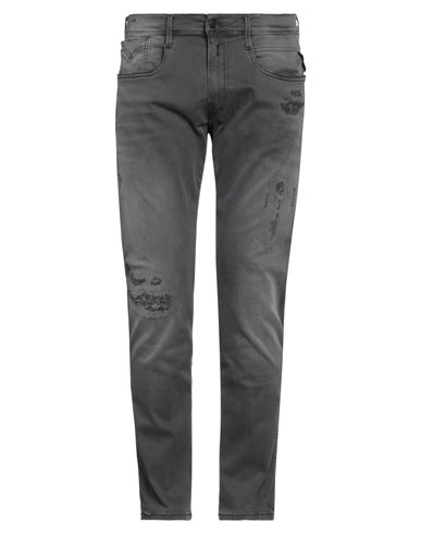 Replay Man Jeans Grey Size 29w-32l Cotton, Polyester, Elastane