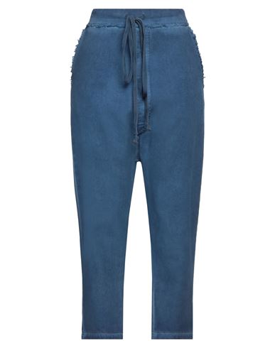 Marc Point Woman Pants Slate Blue Size 10 Cotton