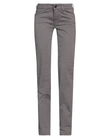 Jacob Cohёn Woman Pants Purple Size 29 Cotton, Elastane In Grey