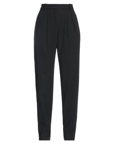 Iro Woman Pants Black Size 12 Polyester, Cotton, Viscose