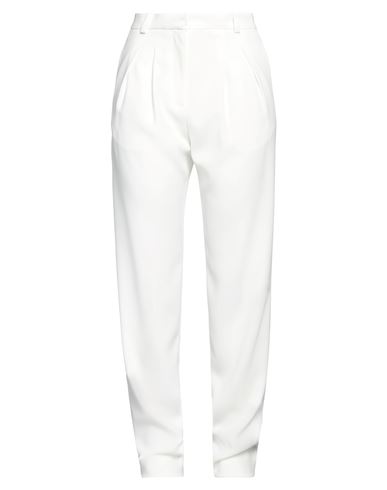 Iro Woman Pants Off White Size 2 Polyester, Cotton, Viscose