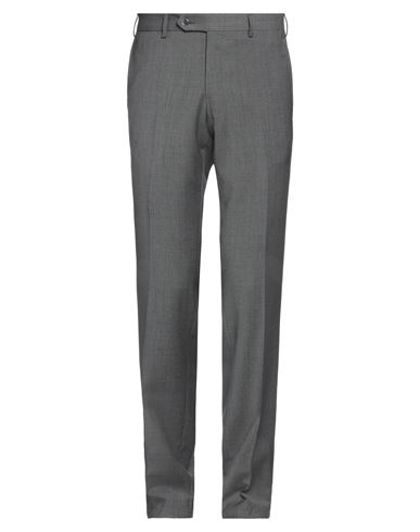 Luigi Bianchi Mantova Man Pants Grey Size 40 Merino Wool