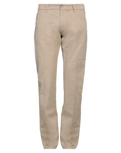 Jacob Cohёn Man Pants Khaki Size 33 Cotton In Brown
