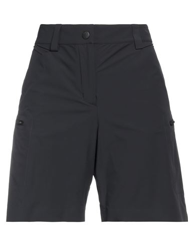 Moncler Grenoble Woman Shorts & Bermuda Shorts Black Size L Polyamide, Elastane