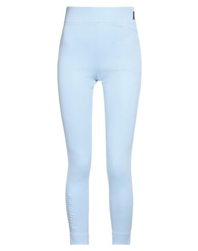 Moncler Grenoble Woman Leggings Sky Blue Size Xs Polyamide, Elastane