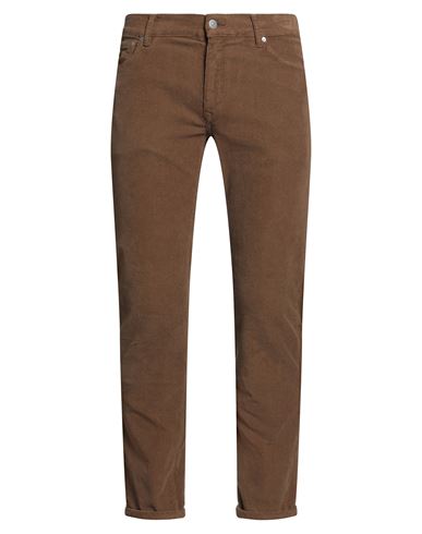 Daniele Alessandrini Homme Man Pants Camel Size 33 Cotton, Elastane In Brown