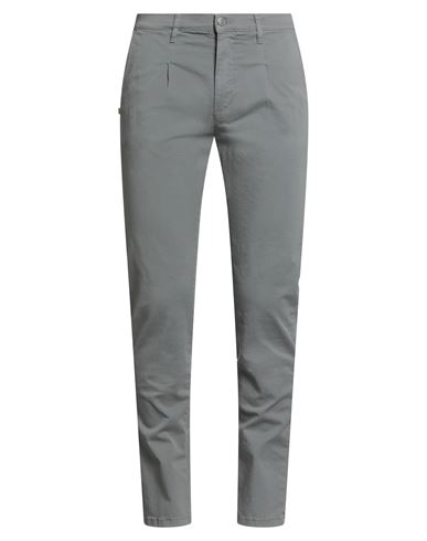 Grey Daniele Alessandrini Man Pants Grey Size 33 Cotton, Elastane In Gray