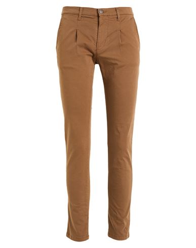 Grey Daniele Alessandrini Man Pants Brown Size 30 Cotton, Elastane In Brown