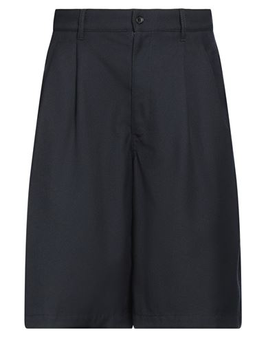 Comme Des Garçons Shirt Man Shorts & Bermuda Shorts Midnight Blue Size Xl Polyester, Wool