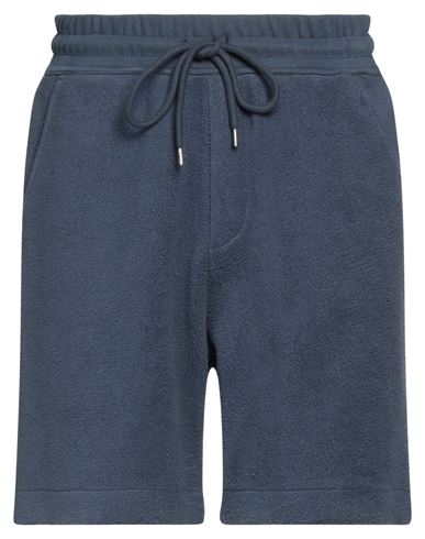 Vivienne Westwood Man Shorts & Bermuda Shorts Slate Blue Size M Organic Cotton, Polyamide
