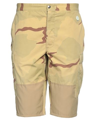 Oamc Re:work Man Shorts & Bermuda Shorts Mustard Size S Polyamide, Cotton, Polyester In Yellow