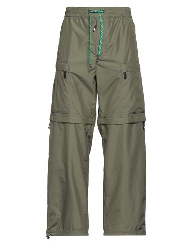 Moncler Grenoble Man Pants Military Green Size Xl Polyester