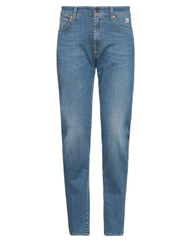 Roy Rogers Roÿ Roger's Man Denim Pants Blue Size 34 Cotton, Elastane In Blue