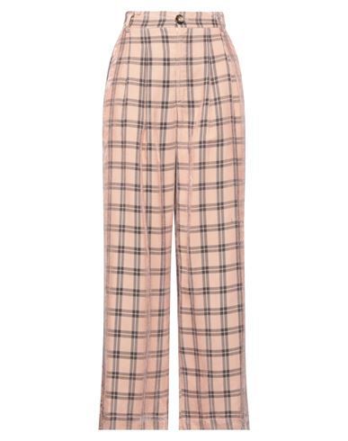 Shop Solotre Woman Pants Blush Size 8 Viscose In Pink