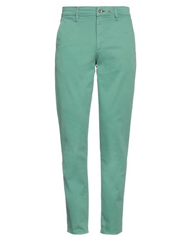 Rag & Bone Man Pants Light Green Size 32 Cotton, Elastane