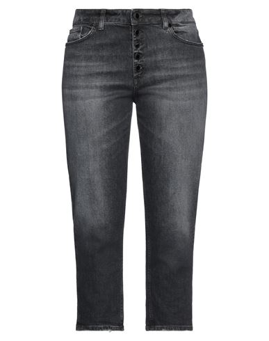 Dondup Woman Jeans Black Size 31 Cotton, Elastane