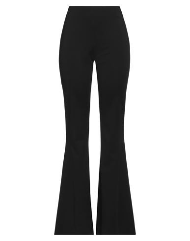 Simona Corsellini Woman Pants Black Size 10 Viscose, Polyamide, Elastane In Black