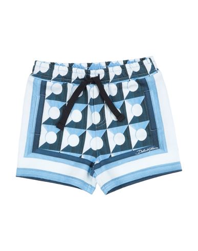 Dolce & Gabbana Babies'  Newborn Boy Shorts & Bermuda Shorts White Size 3 Cotton, Polyester