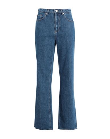 Vero Moda Woman Jeans Blue Size 28w-32l Cotton, Recycled Cotton, Elastane