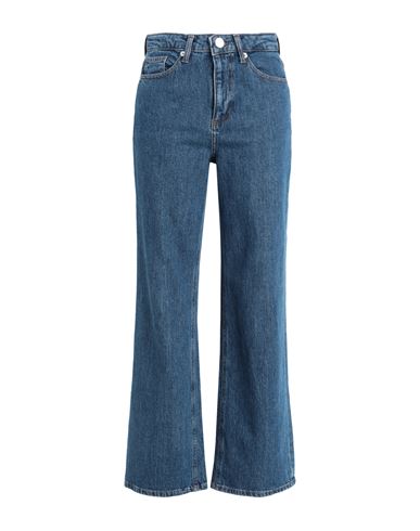 Vero Moda Woman Jeans Blue Size 29w-30l Cotton, Recycled Cotton, Elastane