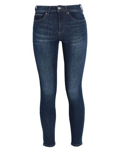 Only Woman Jeans Blue Size L-30l Cotton, Polyester, Viscose, Elastane