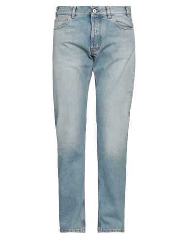 Marcelo Burlon County Of Milan Marcelo Burlon Man Jeans Blue Size 30 Cotton, Acrylic, Polyester