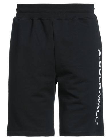 Shop A-cold-wall* Man Shorts & Bermuda Shorts Black Size L Cotton, Elastane