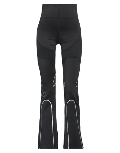 Adidas By Stella Mccartney Woman Pants Black Size 8 Recycled Polyester, Elastane