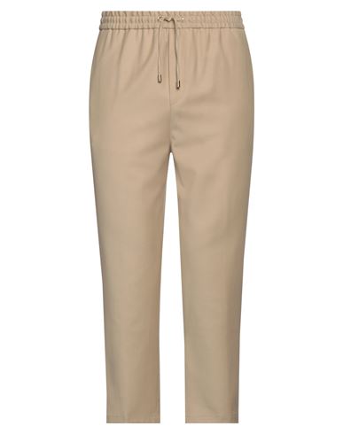 Etro Man Pants Beige Size 38 Virgin Wool, Cotton, Elastane