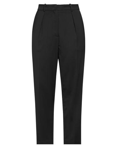 Pinko Woman Pants Black Size 8 Wool, Polyester, Elastane