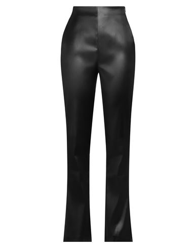 Genny Woman Pants Black Size 8 Acetate, Polyamide, Elastane