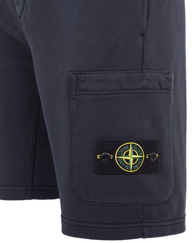 stone island cargo shorts navy