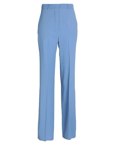 Shop Max Mara Studio Woman Pants Sky Blue Size 8 Virgin Wool