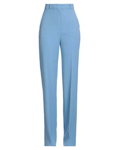 Max Mara Studio Woman Pants Light Blue Size 8 Virgin Wool
