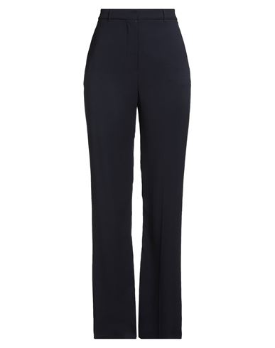 Max Mara Studio Woman Pants Navy Size 16 Virgin Wool In Blue