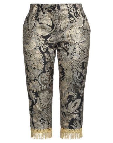 Dolce & Gabbana Woman Cropped Pants Black Size 2 Polyamide, Acetate, Silk, Polyester, Elastane