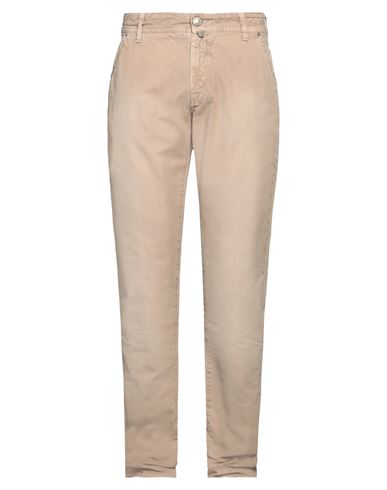 Jacob Cohёn Man Pants Light Brown Size 36 Cotton In Beige