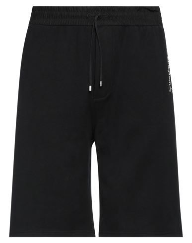 Shop Saint Laurent Man Shorts & Bermuda Shorts Black Size Xl Cotton