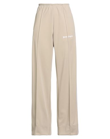Palm Angels Woman Pants Beige Size 8 Recycled Polyester In Neutral