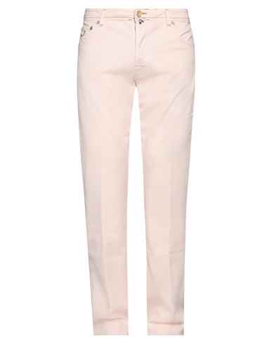 Jacob Cohёn Man Pants Light Pink Size 36 Cotton, Elastane