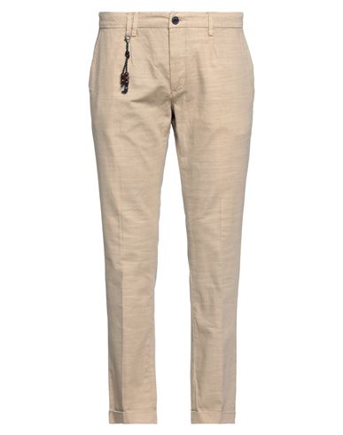Yes Zee By Essenza Man Pants Sand Size 38 Cotton, Linen In Beige