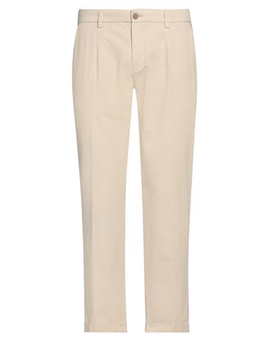Yes Zee By Essenza Man Pants Beige Size 33 Cotton, Linen In Beige