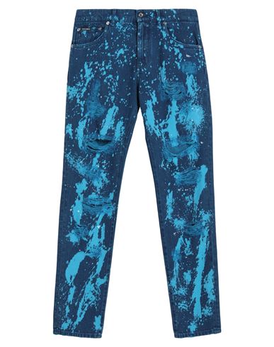 Dolce & Gabbana Man Jeans Blue Size 36 Cotton