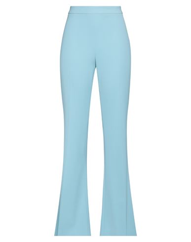Boutique Moschino Woman Pants Sky Blue Size 8 Polyester, Elastane