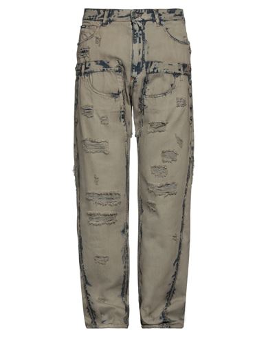 Dolce & Gabbana Man Jeans Khaki Size 34 Cotton In Beige