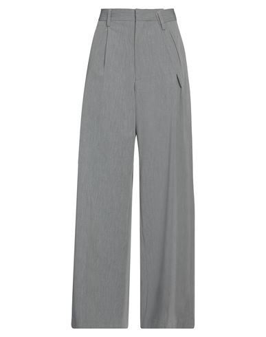 Mm6 Maison Margiela Woman Pants Light Grey Size 6 Polyester, Viscose, Elastane