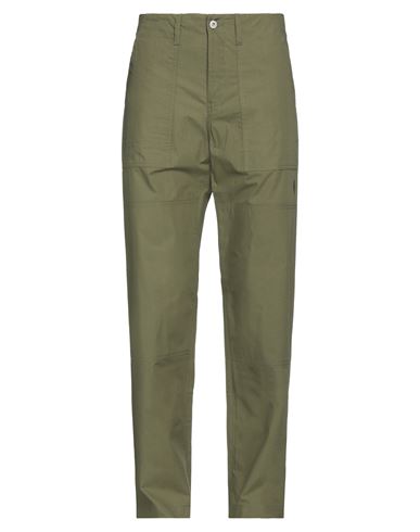 Marcelo Burlon County Of Milan Marcelo Burlon Man Pants Military Green Size 36 Cotton, Polyester