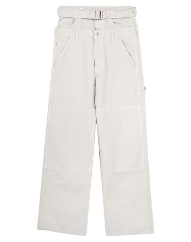 Off-white Man Denim Pants Beige Size M Cotton